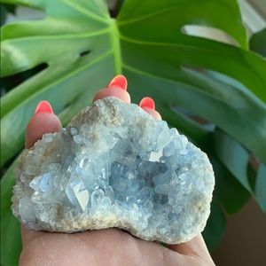 Celestite Crystal Medium Size